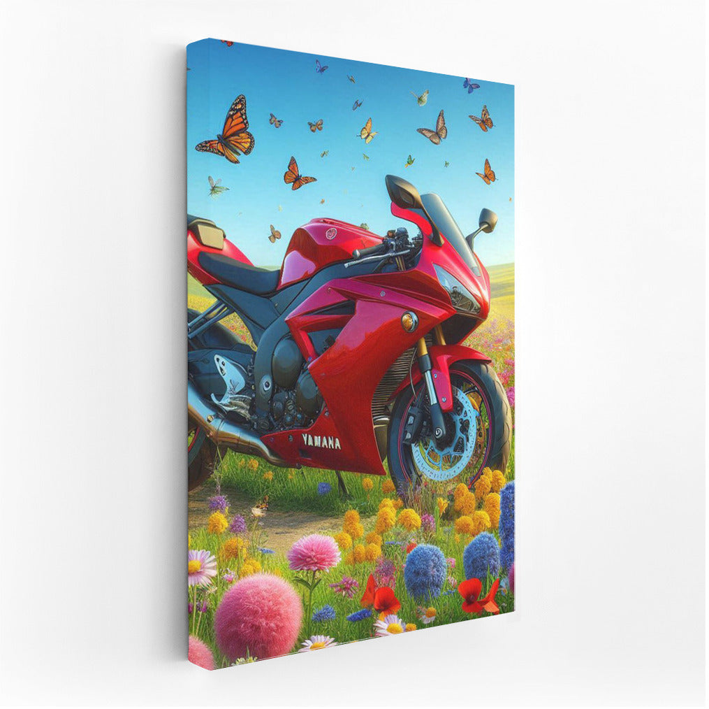 Yamaha in the Flower Ocean: Freedom and Nature