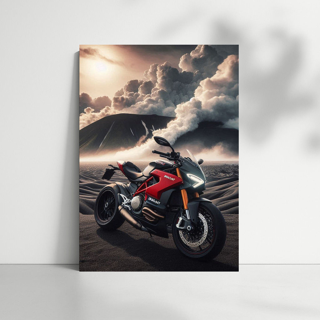 Ducati Dynamics: Volcanic Landscape