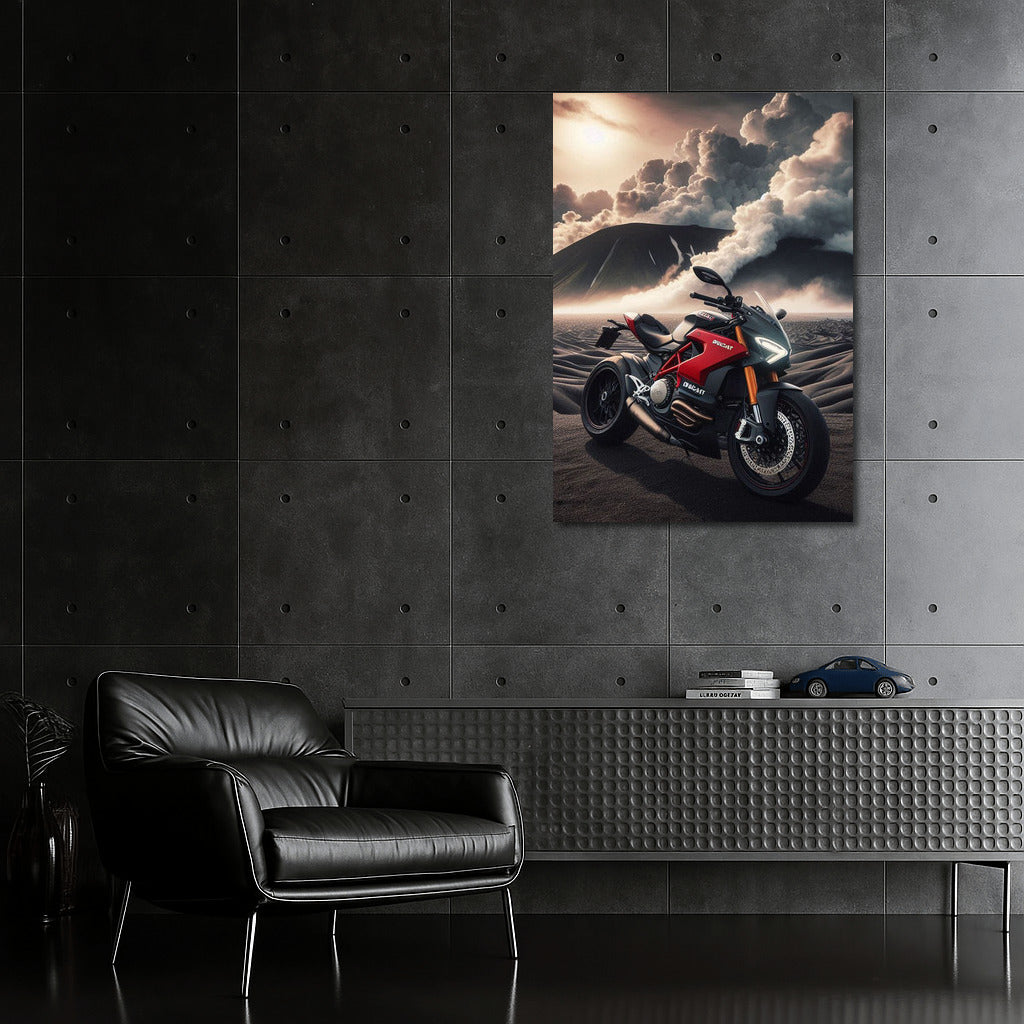 Ducati Dynamics: Volcanic Landscape