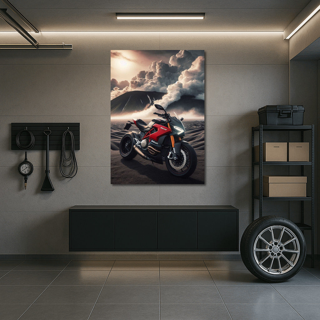 Ducati Dynamics: Volcanic Landscape