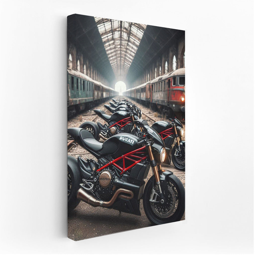 Ducati in the Forgotten Depot: Dynamics and Power