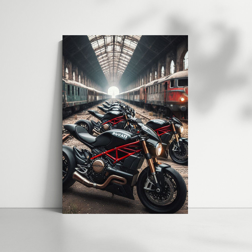 Ducati in the Forgotten Depot: Dynamics and Power