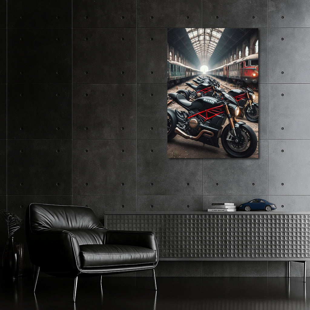 Ducati in the Forgotten Depot: Dynamics and Power