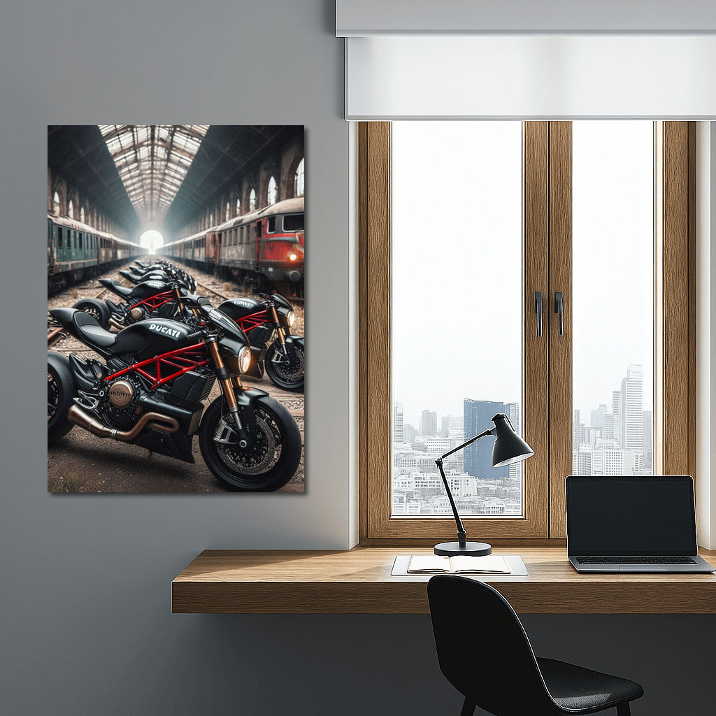 Ducati in the Forgotten Depot: Dynamics and Power