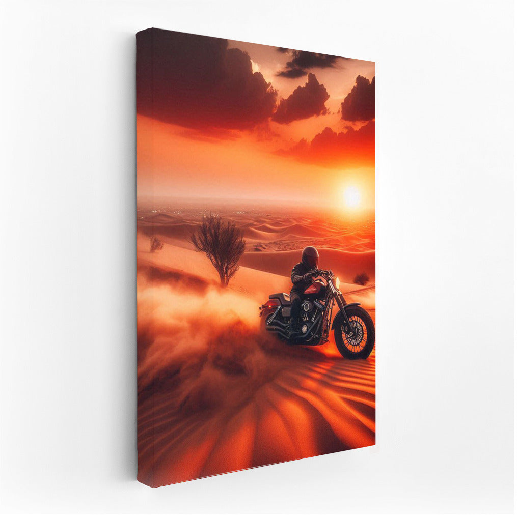 Harley Davidson: Desert Sunset Adventure