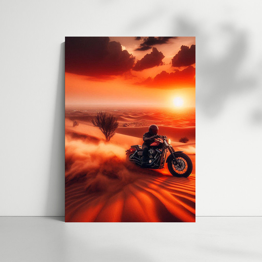 Harley Davidson: Desert Sunset Adventure