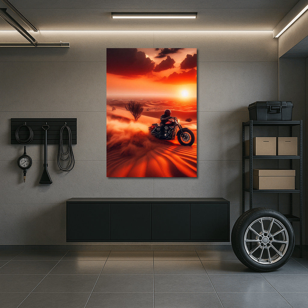 Harley Davidson: Desert Sunset Adventure