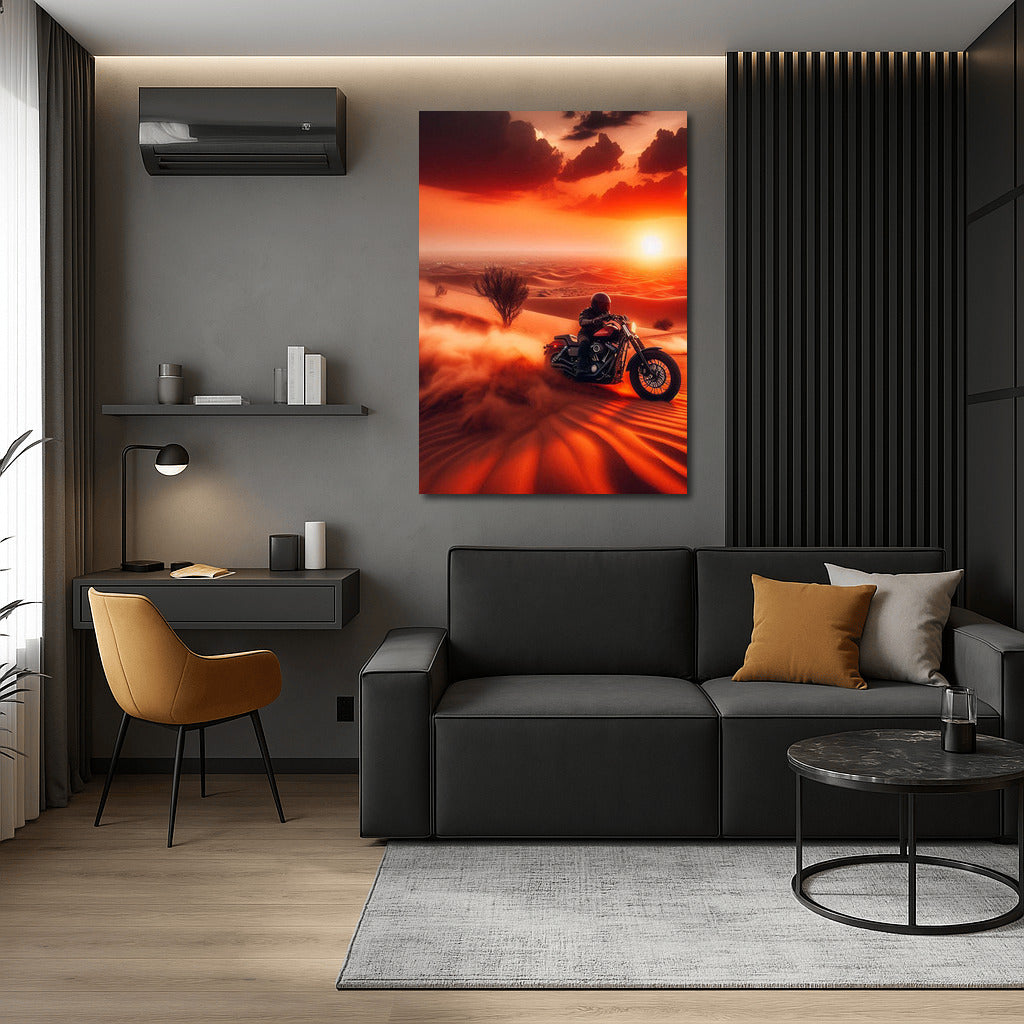 Harley Davidson: Desert Sunset Adventure