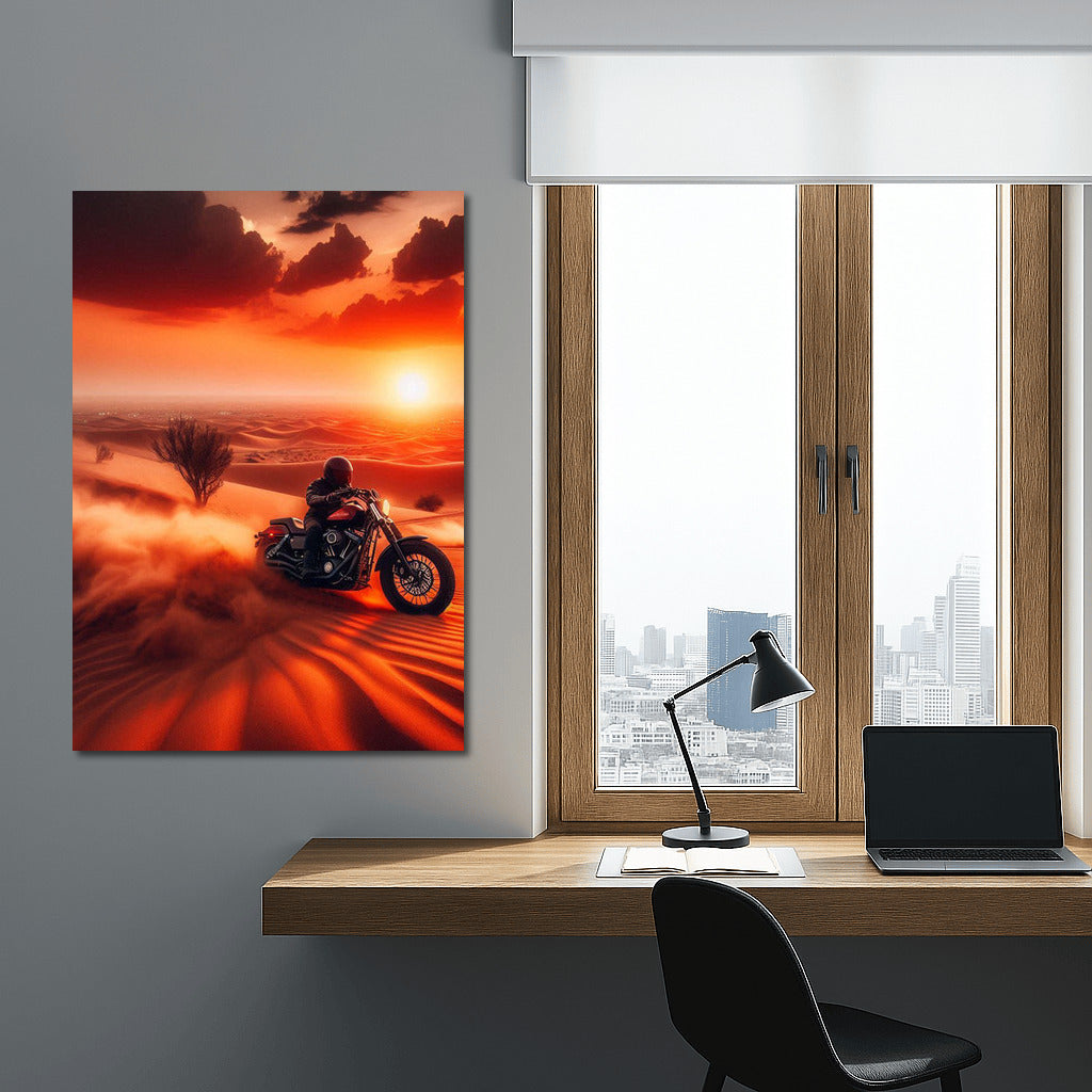 Harley Davidson: Desert Sunset Adventure