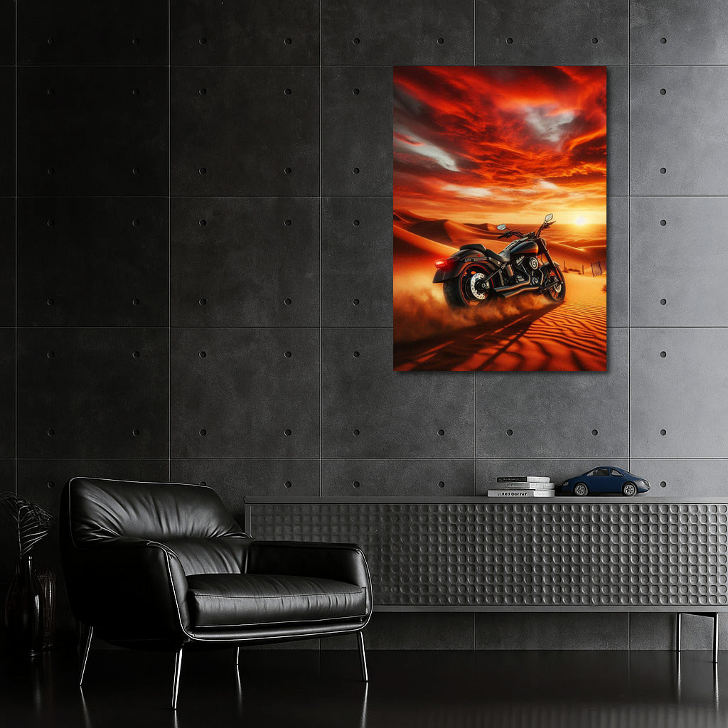 Harley Davidson: Desert Sunset Blaze