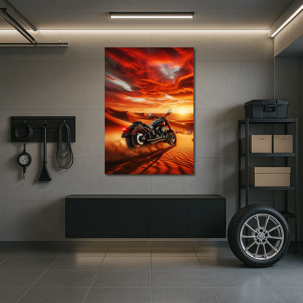 Harley Davidson: Desert Sunset Blaze