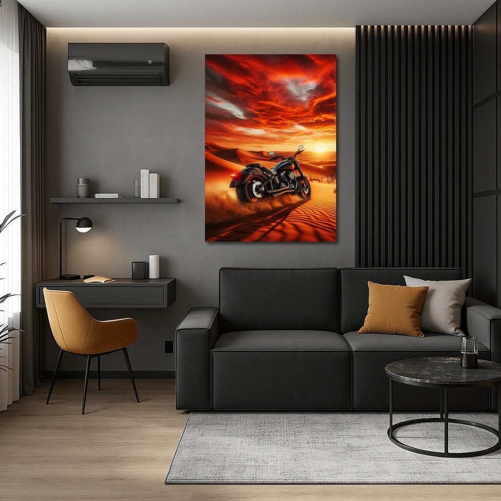 Harley Davidson: Desert Sunset Blaze