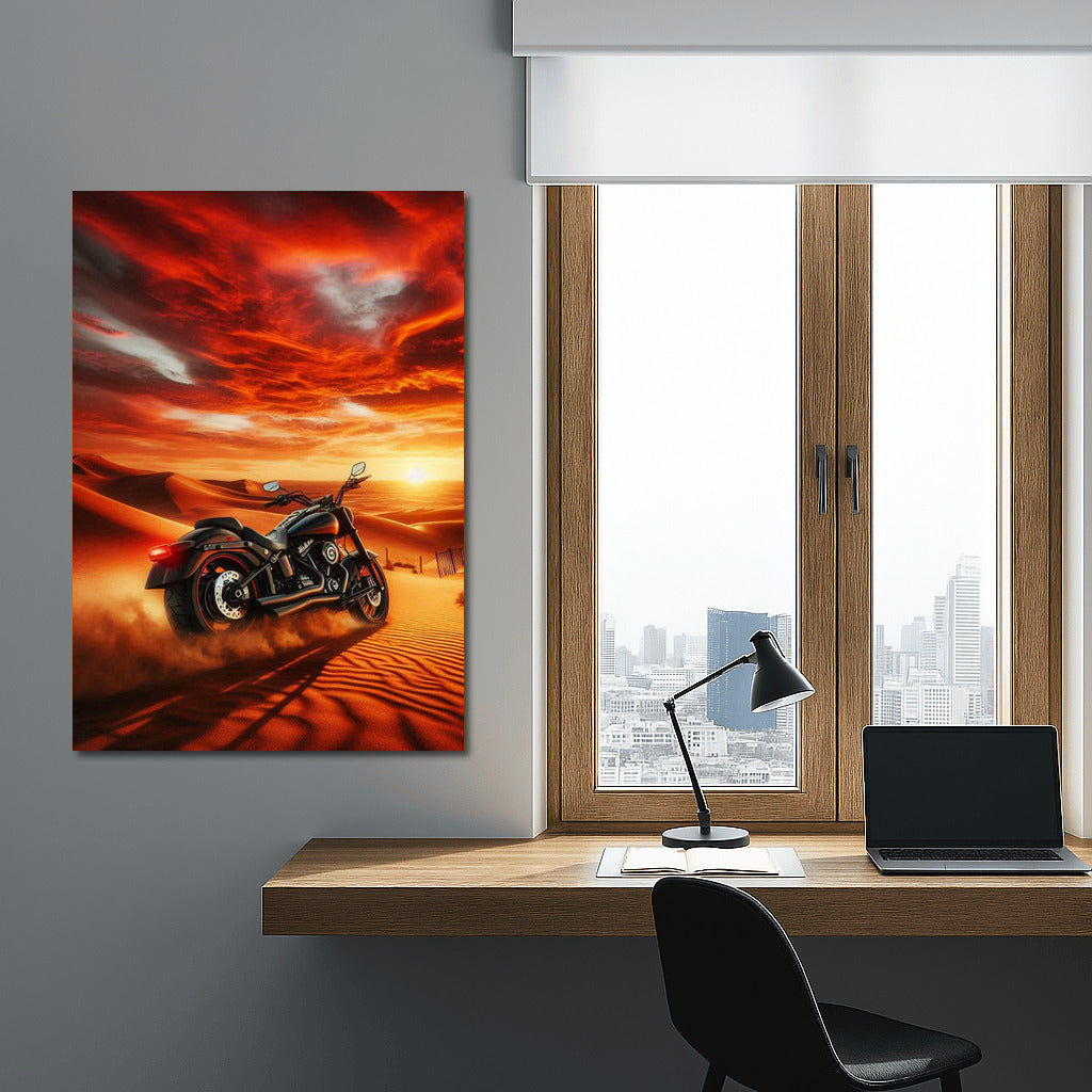 Harley Davidson: Desert Sunset Blaze