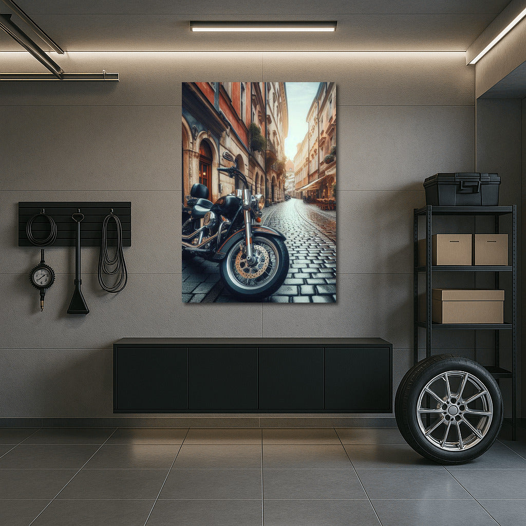 Harley Davidson on the Streets of Old Europe: A Journey Through Time