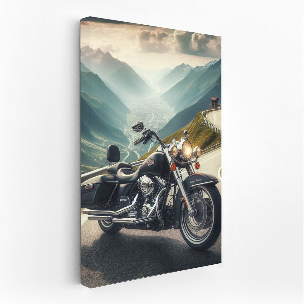 Harley Davidson: Freedom on the Mountain Road