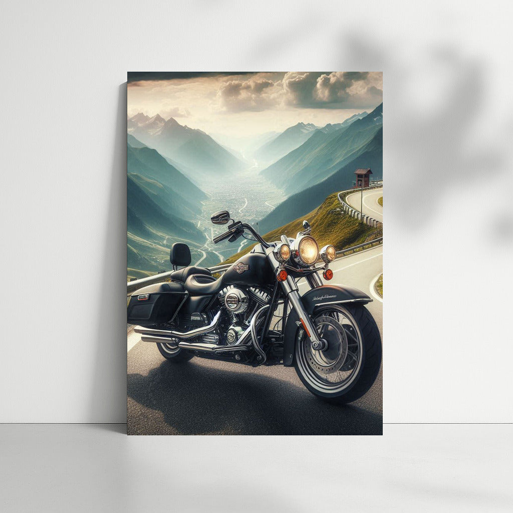 Harley Davidson: Freedom on the Mountain Road