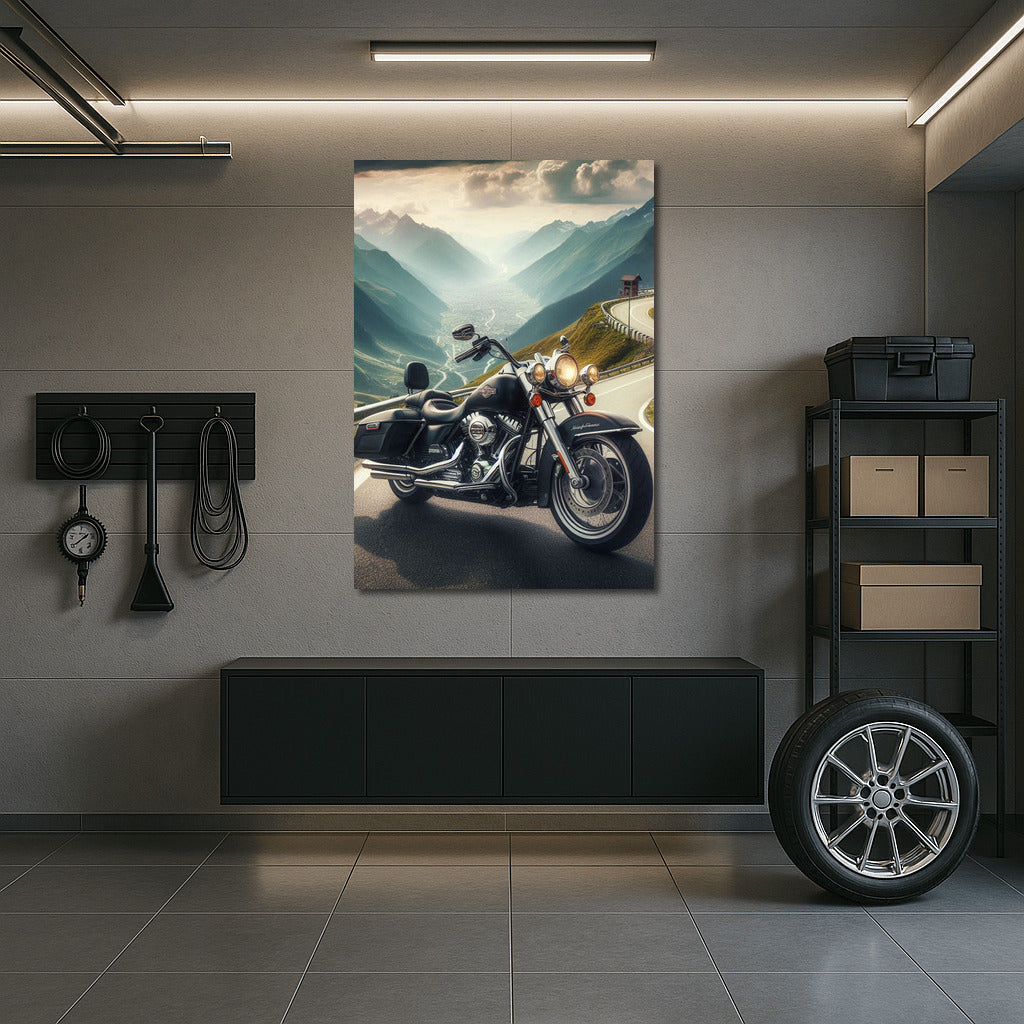 Harley Davidson: Freedom on the Mountain Road