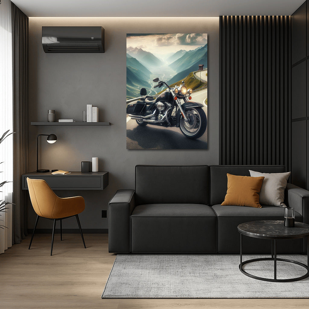 Harley Davidson: Freedom on the Mountain Road