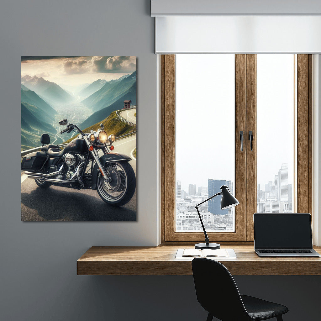 Harley Davidson: Freedom on the Mountain Road