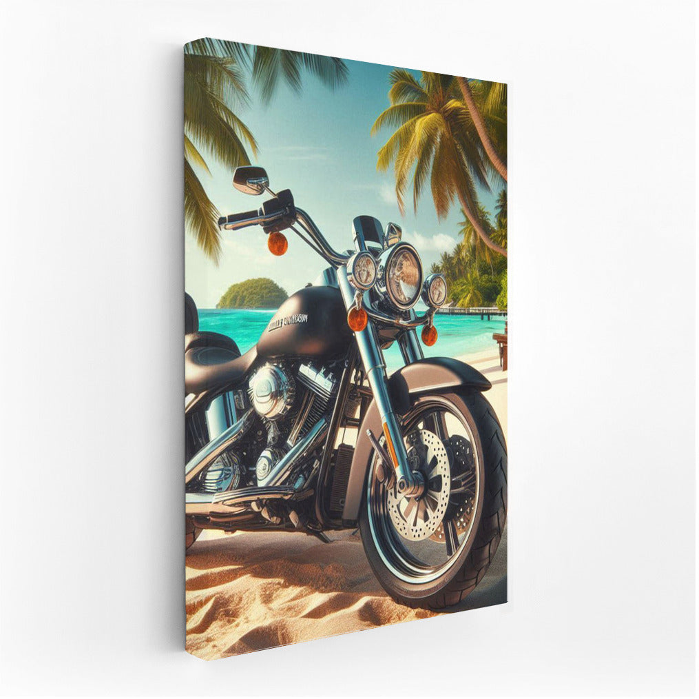 Harley Davidson: Freedom on a Tropical Beach