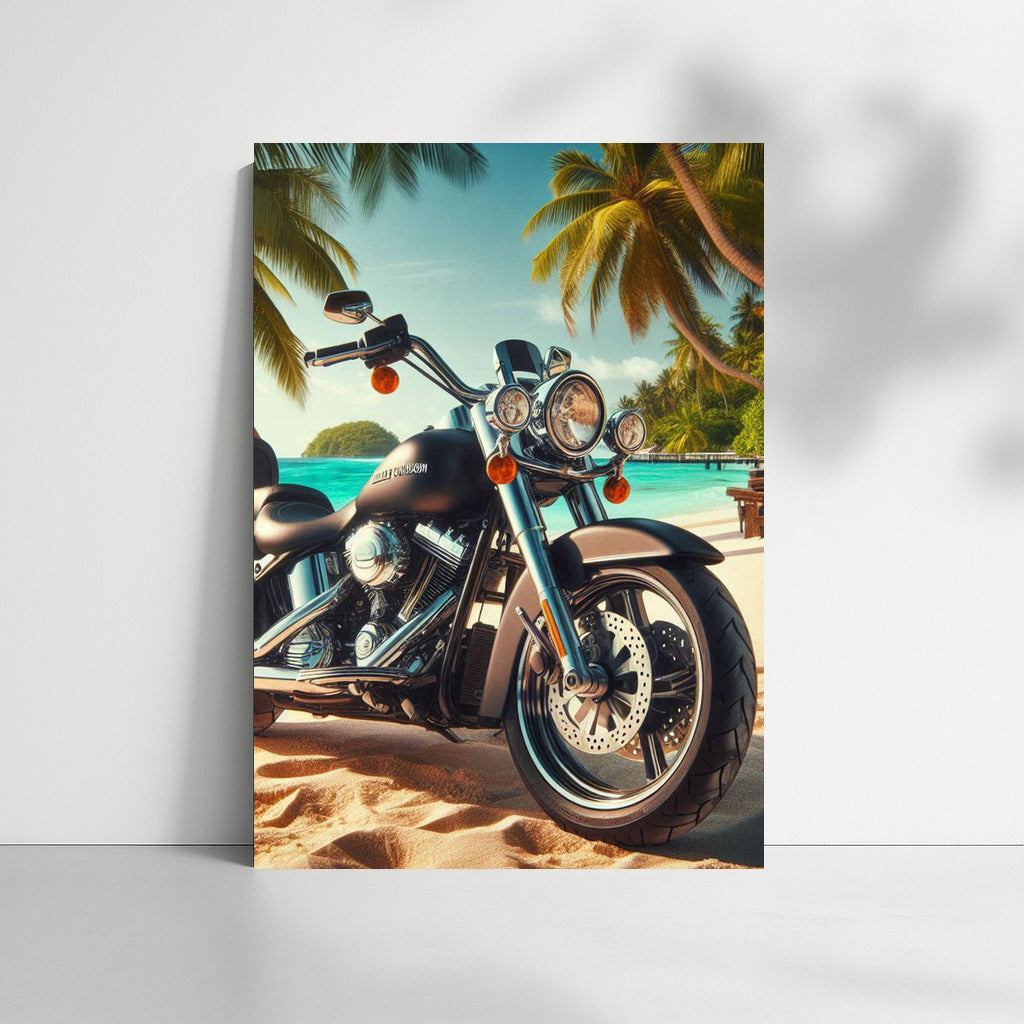 Harley Davidson: Freedom on a Tropical Beach