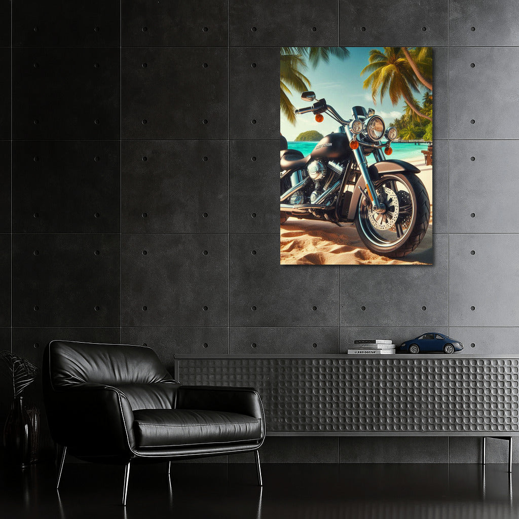 Harley Davidson: Freedom on a Tropical Beach