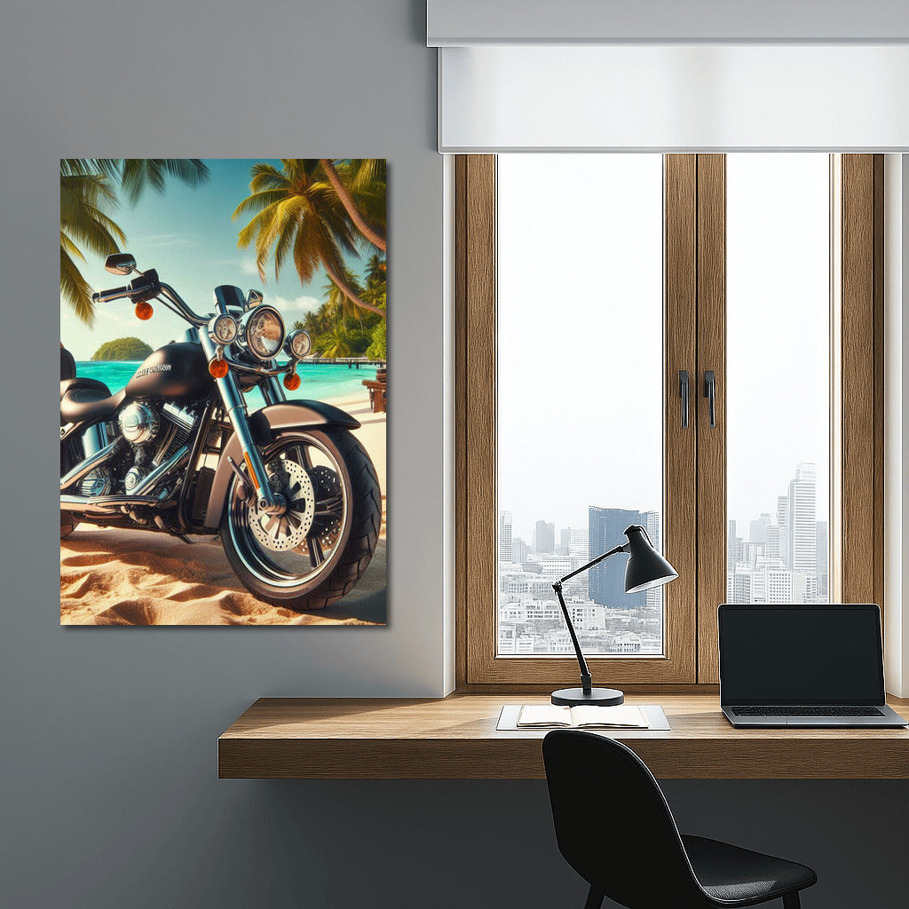 Harley Davidson: Freedom on a Tropical Beach