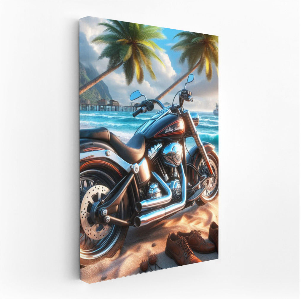 Harley Davidson: Freedom on a Tropical Beach
