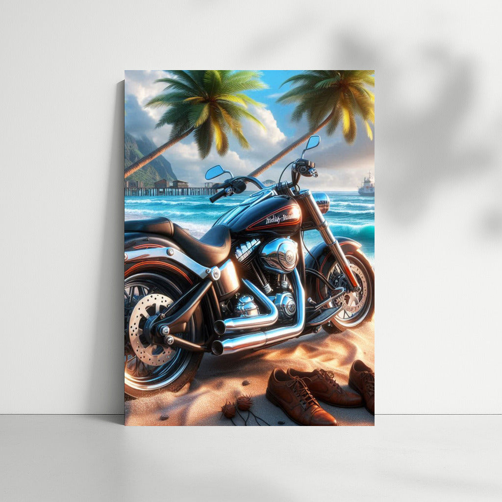 Harley Davidson: Freedom on a Tropical Beach