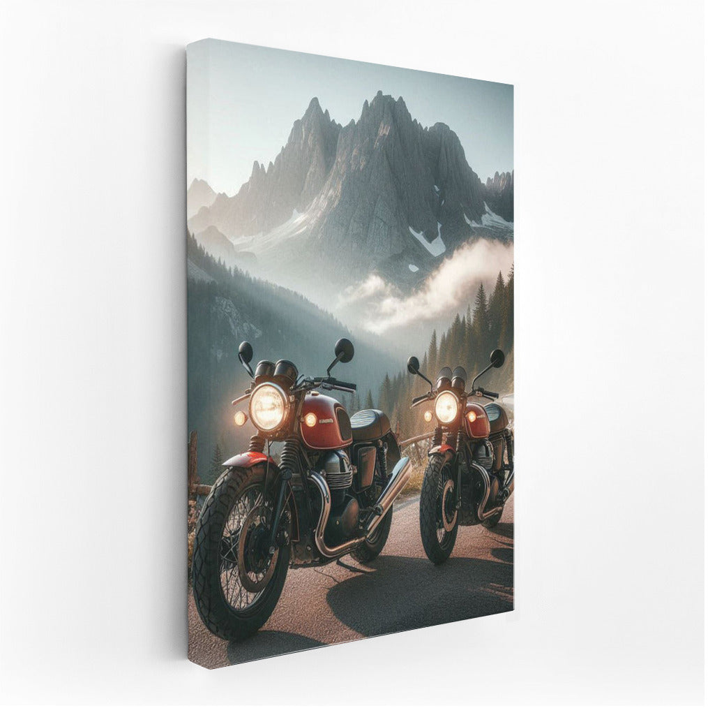 Moto Guzzi Dynamics on the Mountain Road