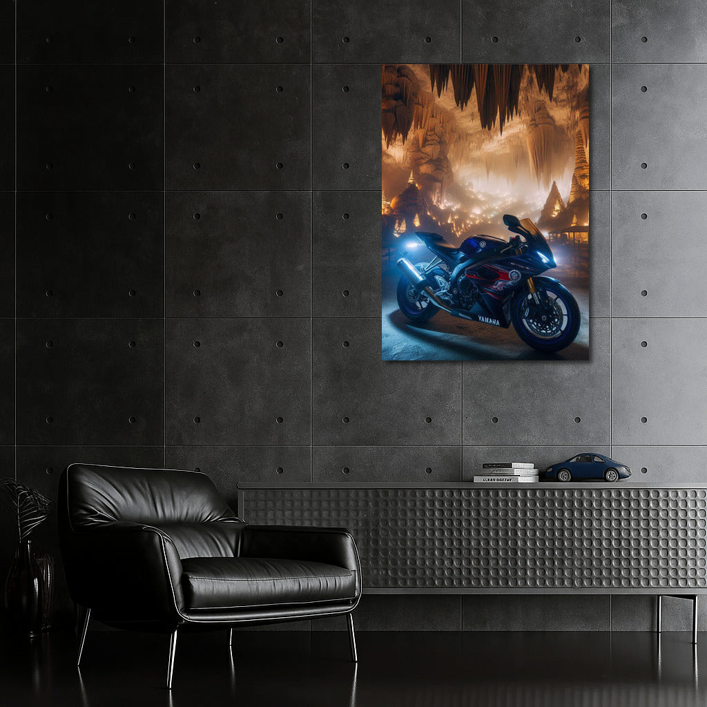 Yamaha in the Underground Labyrinth: Adventure among Stalactites and Stalagmites