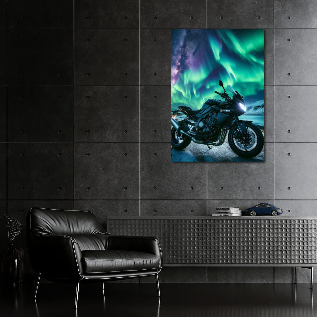 Yamaha Fury Under the Aurora: Freedom and Adventure