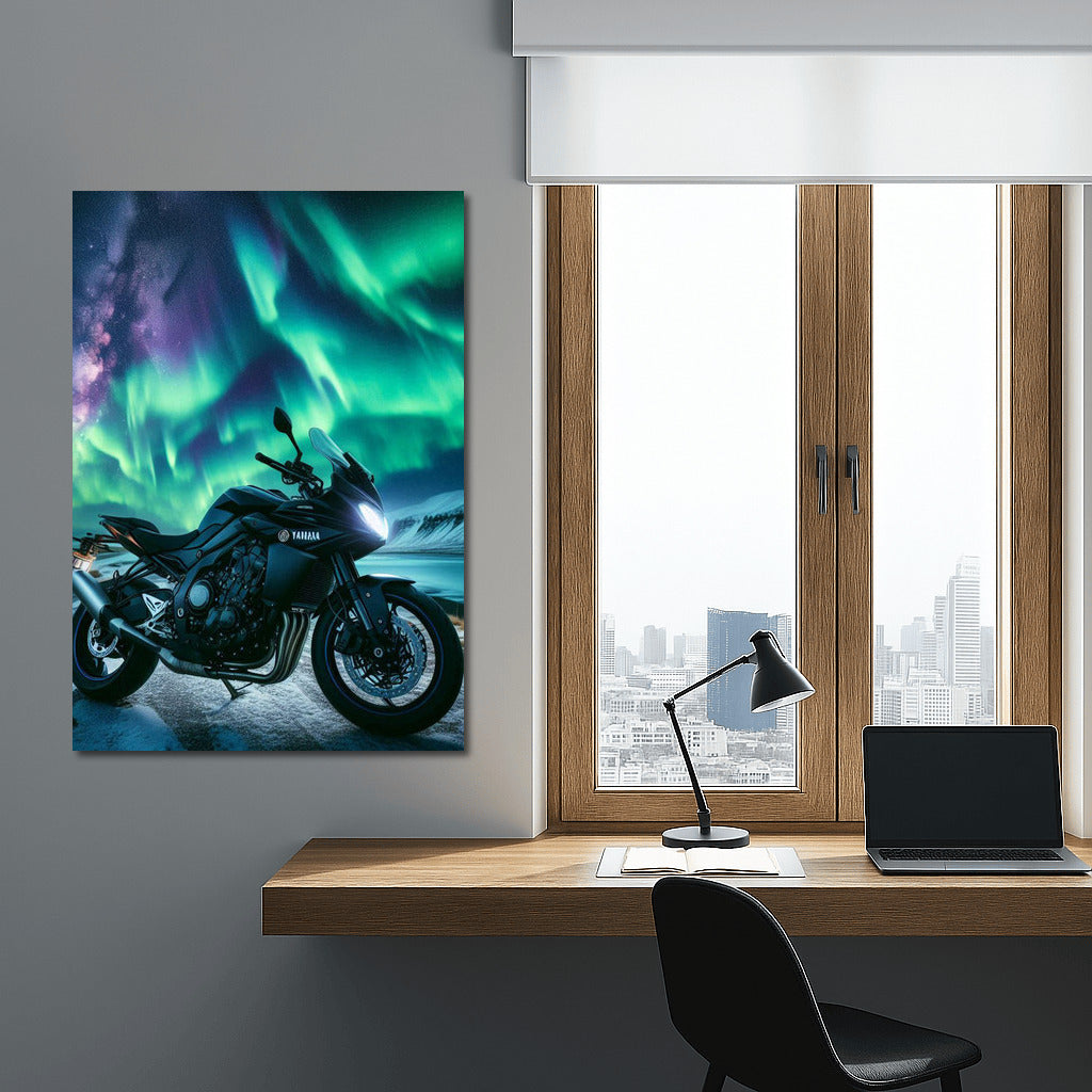 Yamaha Fury Under the Aurora: Freedom and Adventure