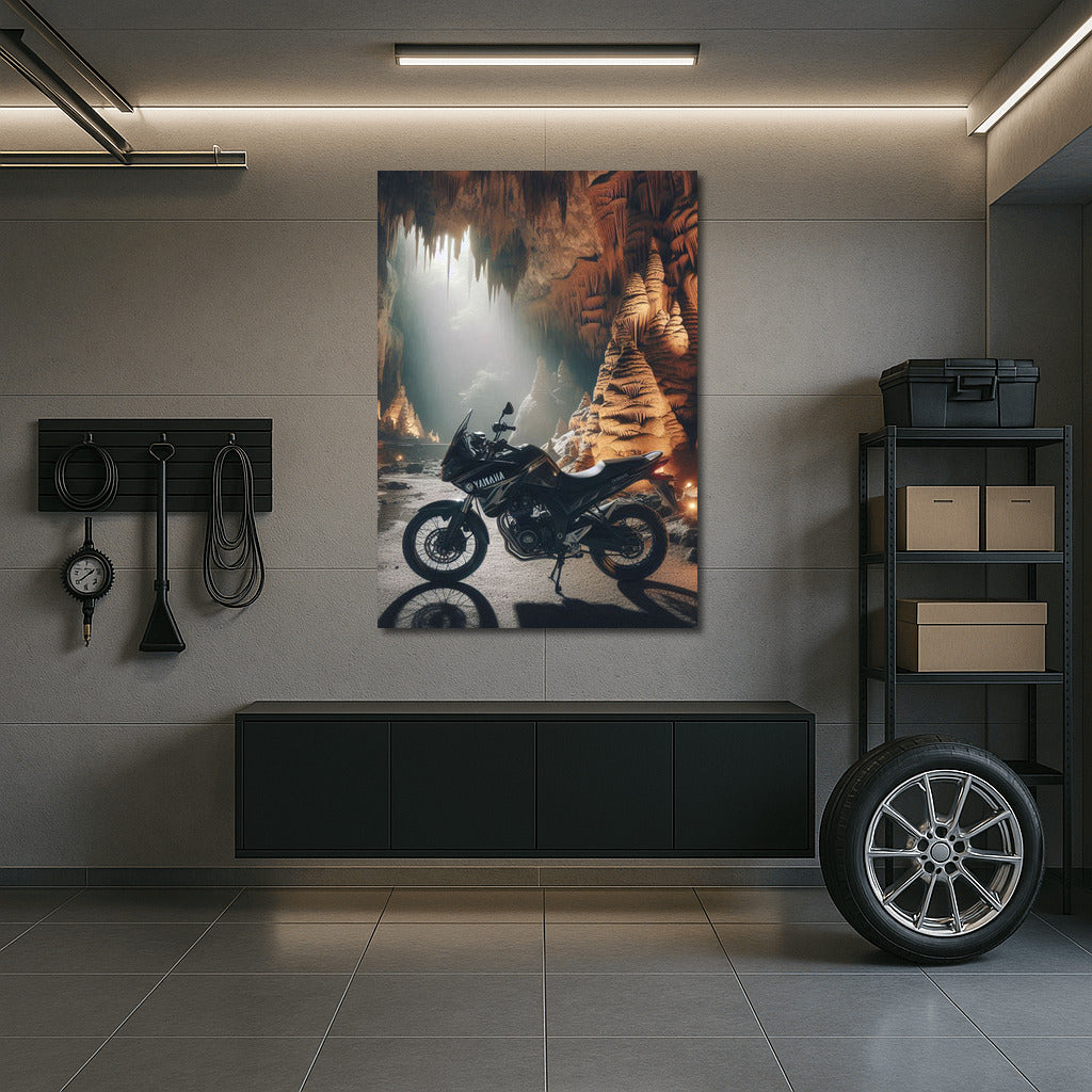 Yamaha in the Heart of the Cave: Adventure among Stalactites and Stalagmites