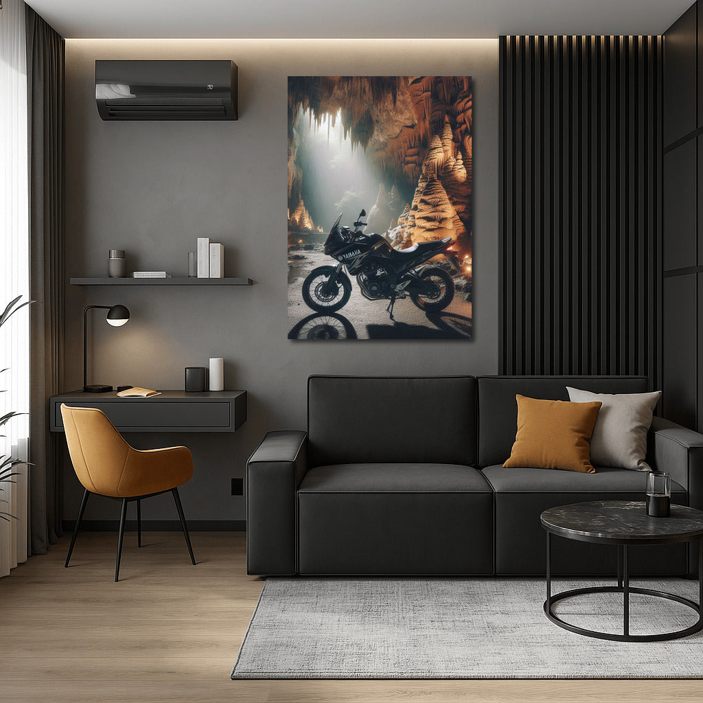 Yamaha in the Heart of the Cave: Adventure among Stalactites and Stalagmites