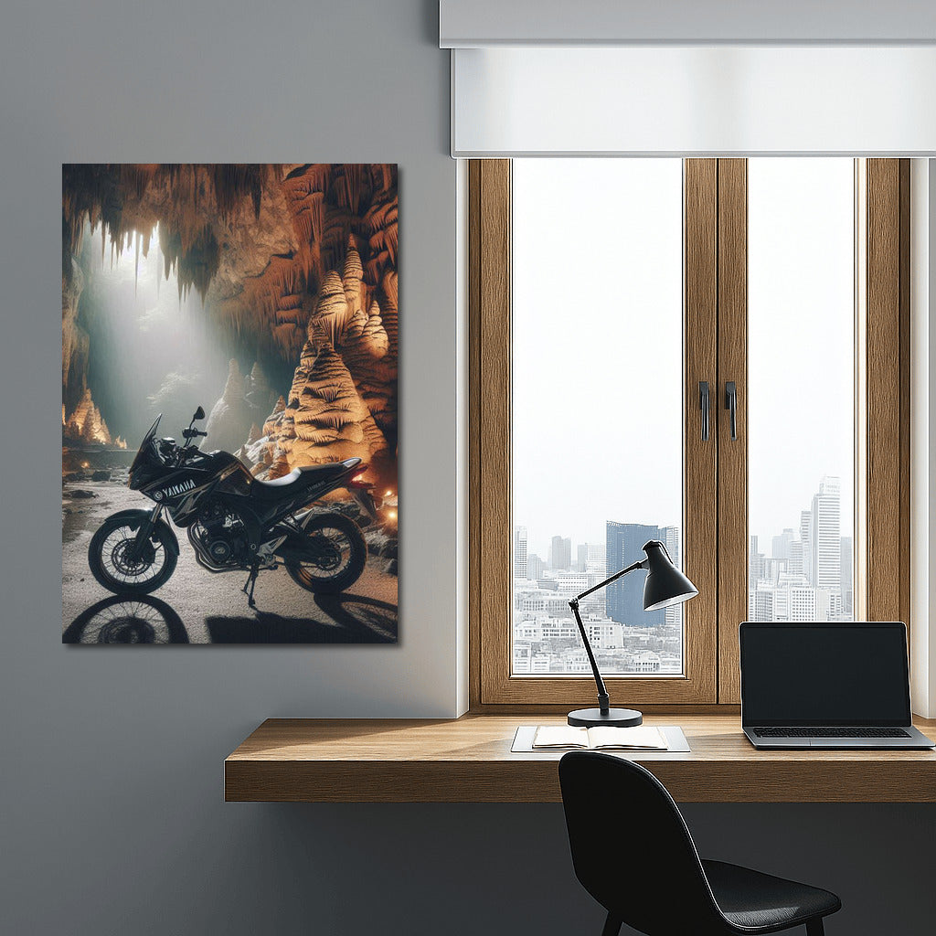 Yamaha in the Heart of the Cave: Adventure among Stalactites and Stalagmites