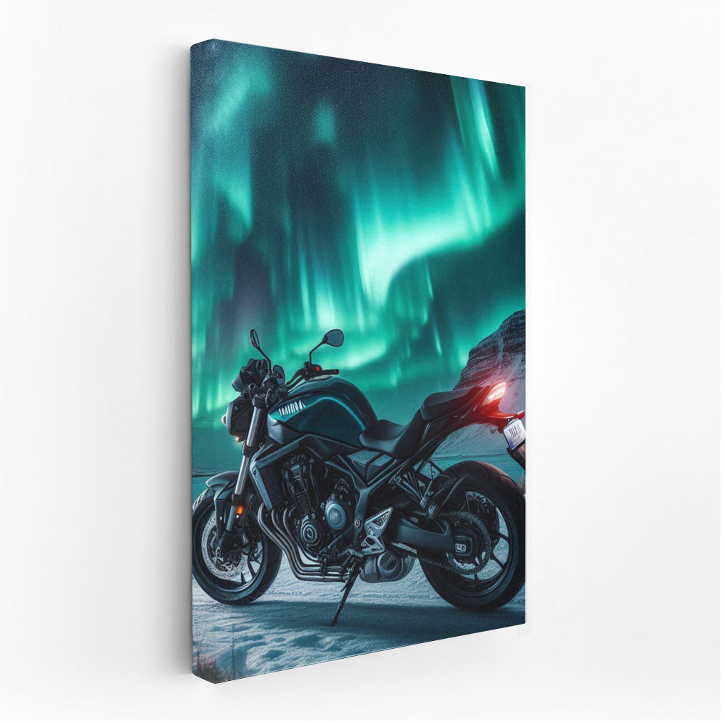 Yamaha Under the Northern Lights: A Motorcycle Adventure