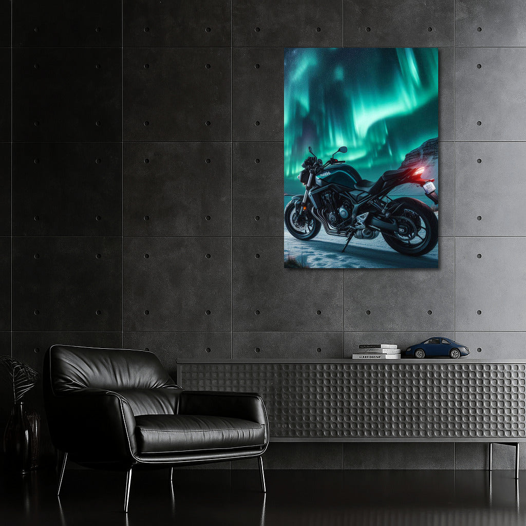 Yamaha Under the Northern Lights: A Motorcycle Adventure