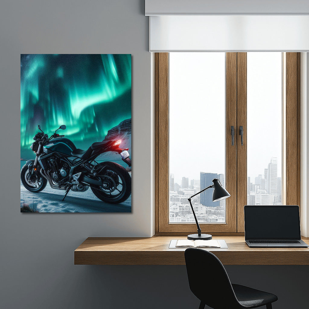Yamaha Under the Northern Lights: A Motorcycle Adventure