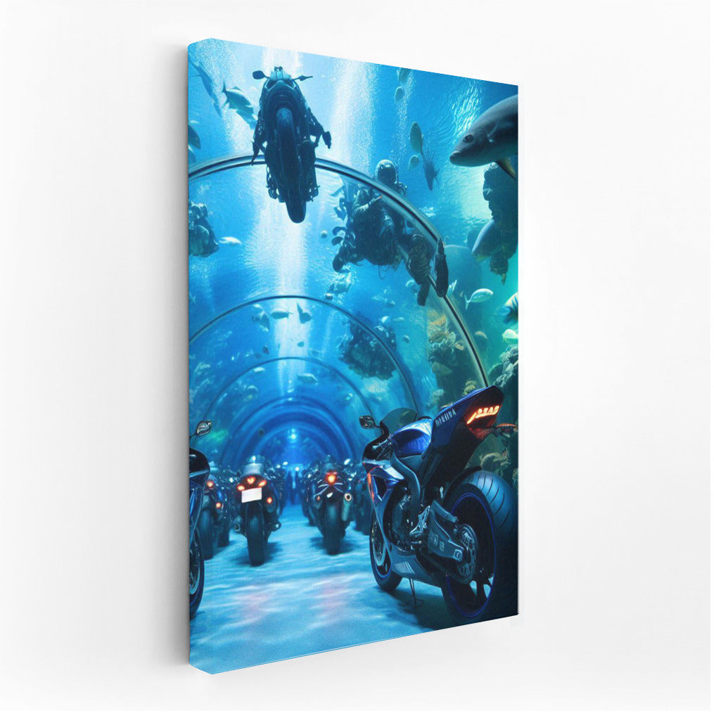 Yamaha in the Underwater Vortex: Speed in the Tunnel