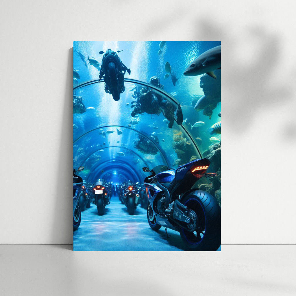 Yamaha in the Underwater Vortex: Speed in the Tunnel