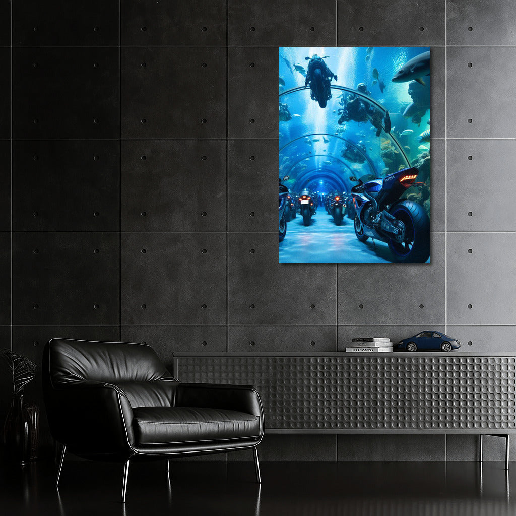 Yamaha in the Underwater Vortex: Speed in the Tunnel