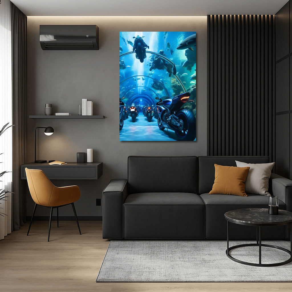 Yamaha in the Underwater Vortex: Speed in the Tunnel