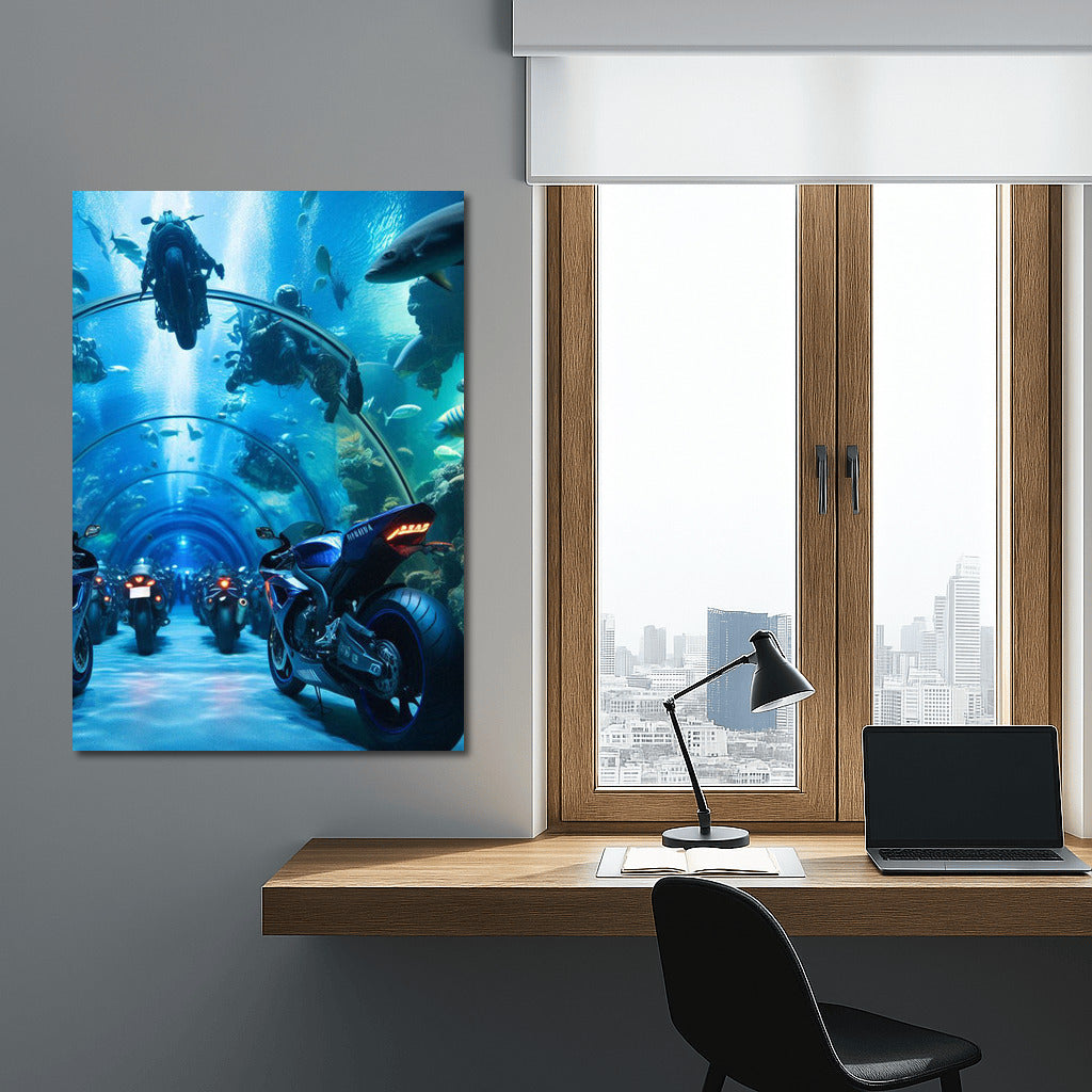 Yamaha in the Underwater Vortex: Speed in the Tunnel