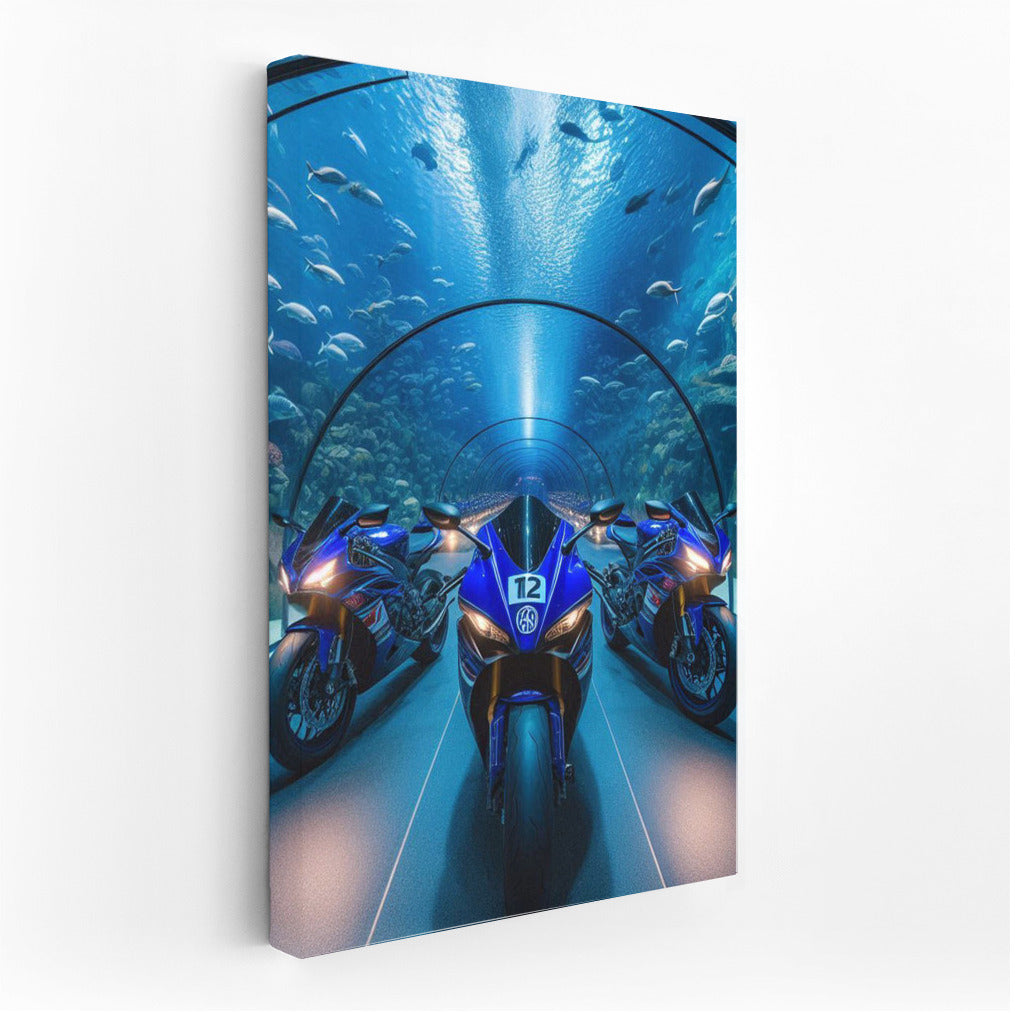 Yamaha Speed Underwater Tunnel: Motorcycle Adventure