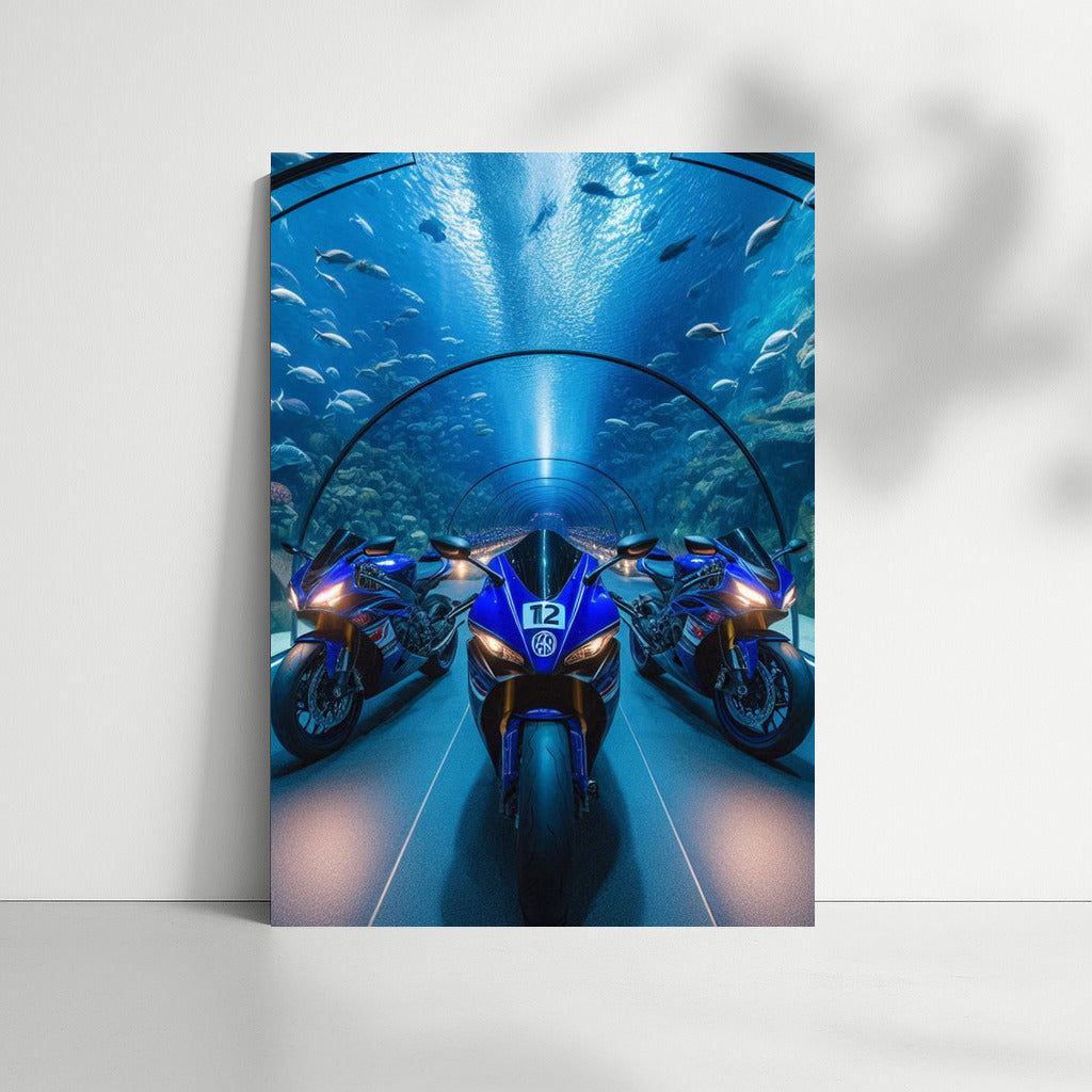 Yamaha Speed Underwater Tunnel: Motorcycle Adventure