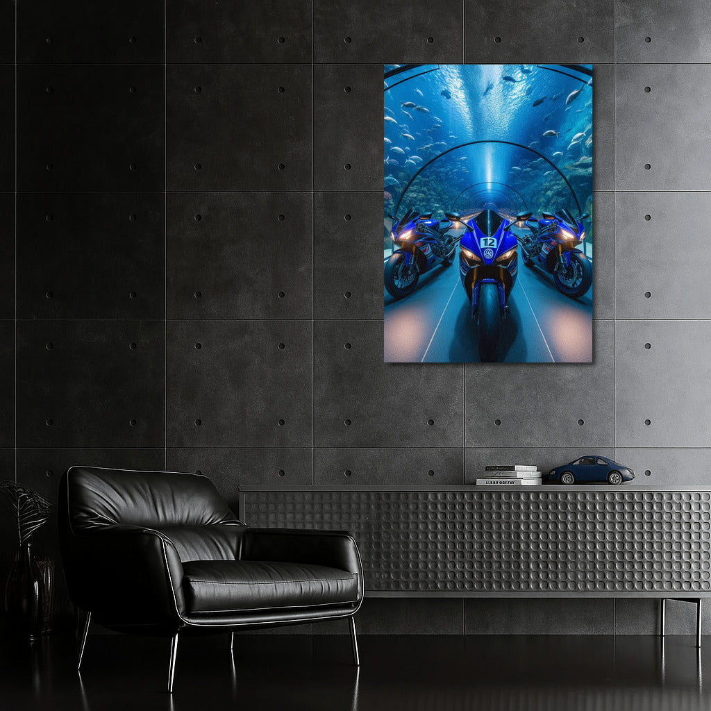 Yamaha Speed Underwater Tunnel: Motorcycle Adventure