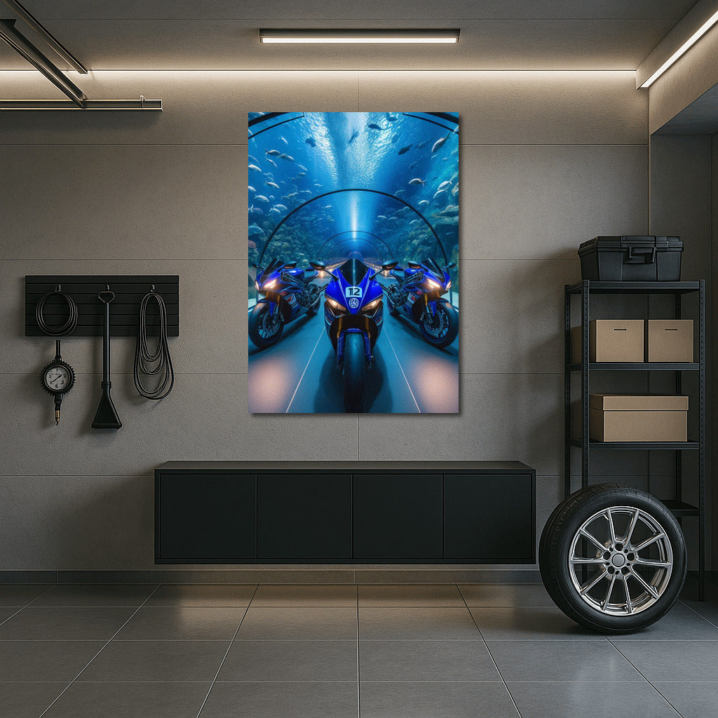 Yamaha Speed Underwater Tunnel: Motorcycle Adventure