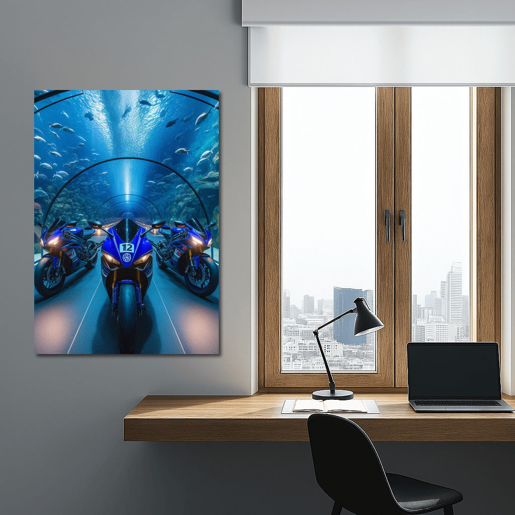 Yamaha Speed Underwater Tunnel: Motorcycle Adventure