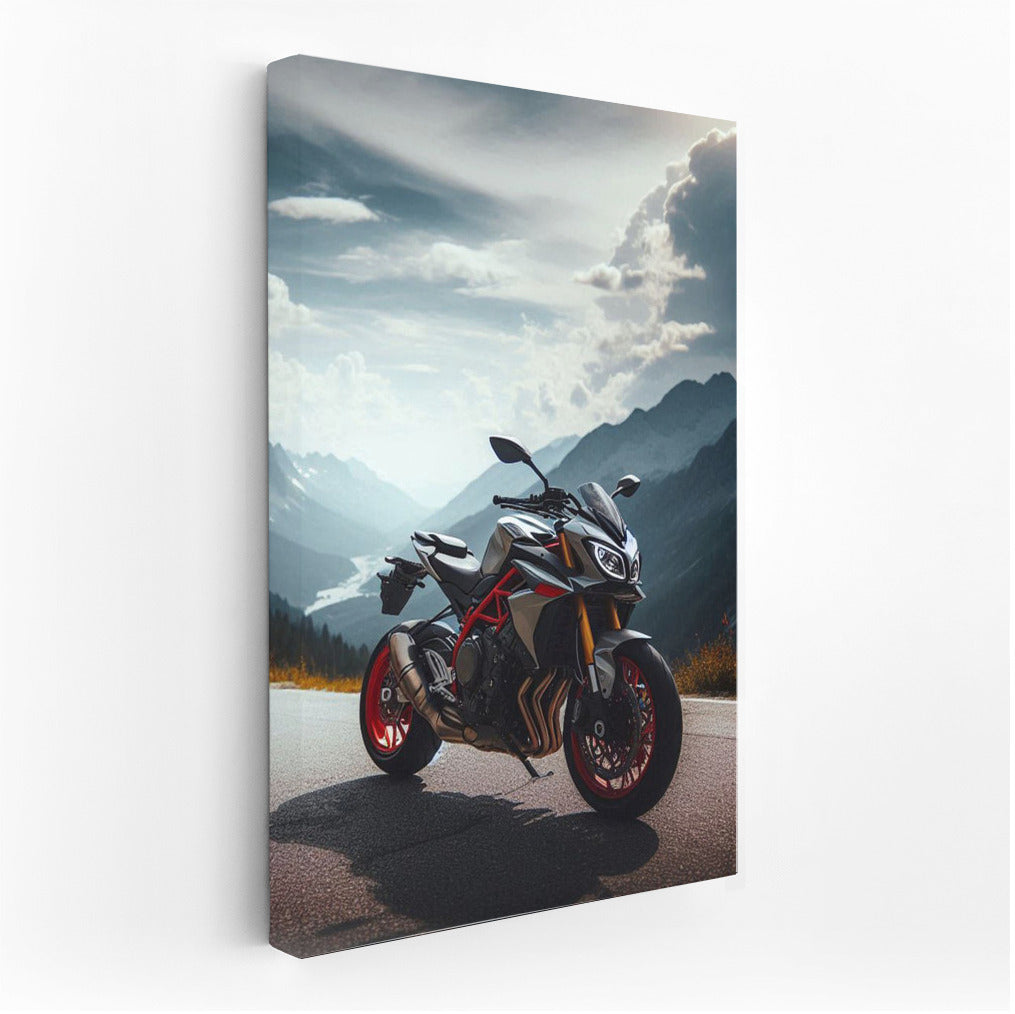 Mountain Rebel: Freedom on Naked Bike